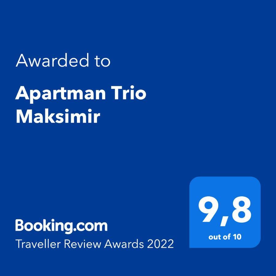 Apartman Trio Maksimir Zagreb Exterior foto